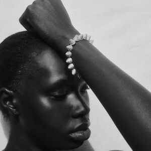 Eddie Borgo Pave Silver Cone Tennis Bracelet